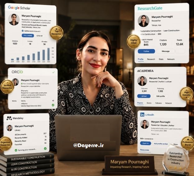 چگونه پروفایل علمی خود را حرفه‌ای بسازیم؟ معرفی ۵ پلتفرم مهم پژوهشی